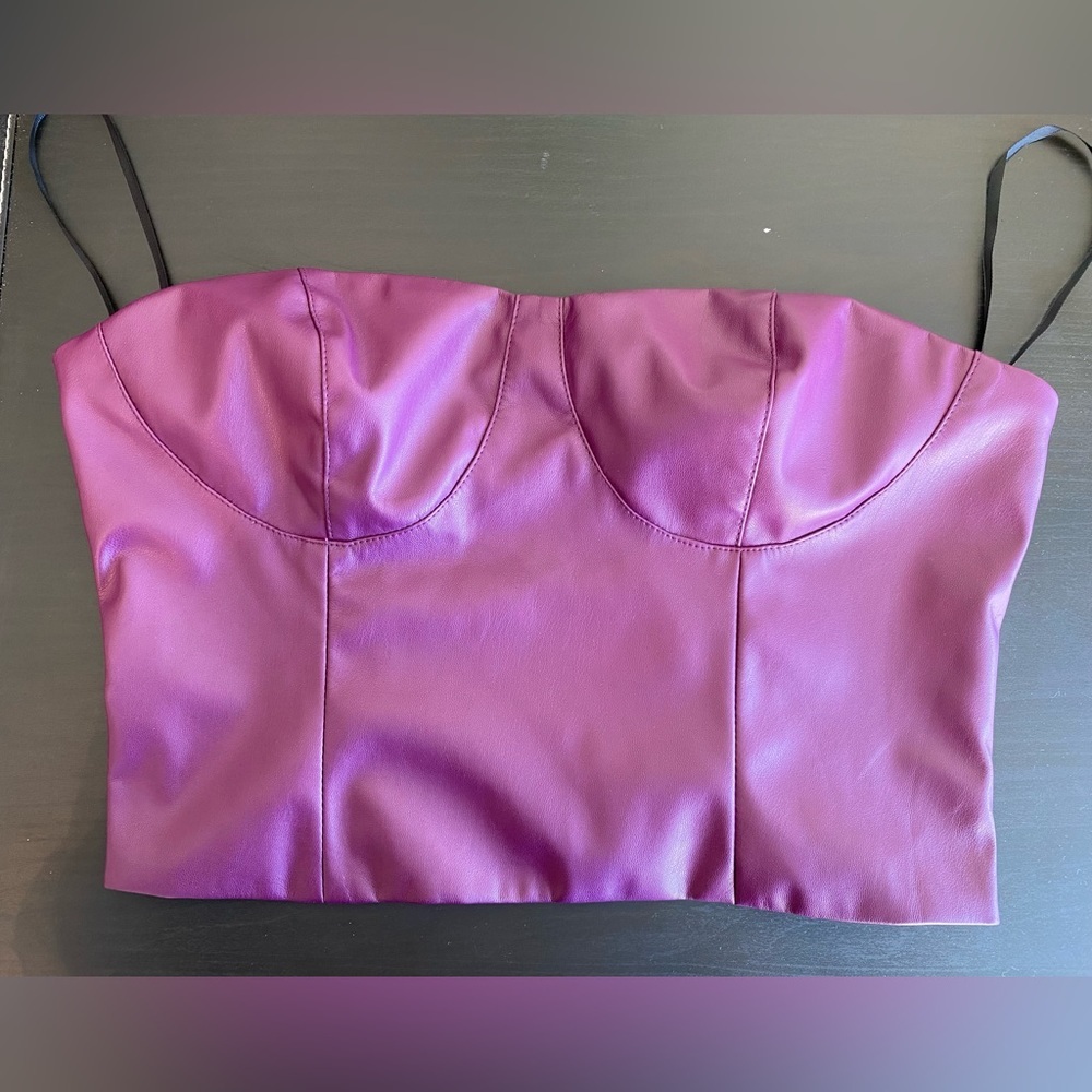 Purple Bustier Corset